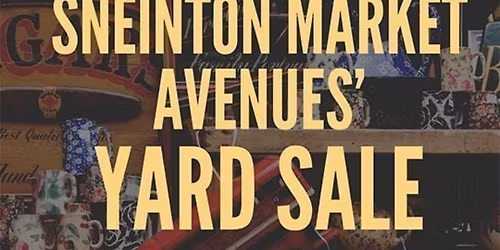 Yard Sale in the Avenues!