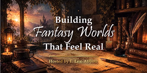 Building Fantasy Worlds That Feel Real - A Writing Workshop hosted by E. Lexi Abbott