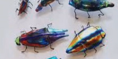 Fused Glass Friday: June Bugs 