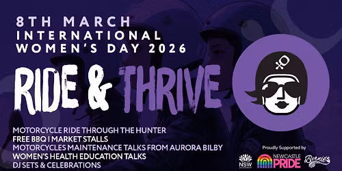 Ride & Thrive: An LGBTQIA+ International Womens\u2019 Day Event