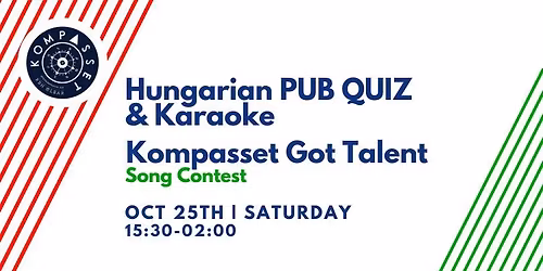 Pub Quiz, Karaoke and Song Contest