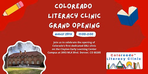 ColoREADo Literacy Clinic Open House