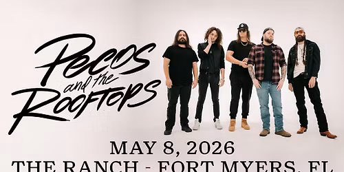 Pecos & the Rooftops at The Ranch Concert Hall & Saloon