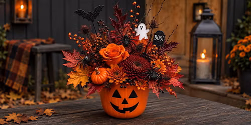 Halloween Floral Arrangement