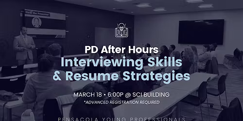 PD After Hours: Interviewing Skills & Resume Strategies