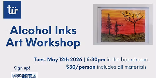 Alcohol Inks Art Workshop