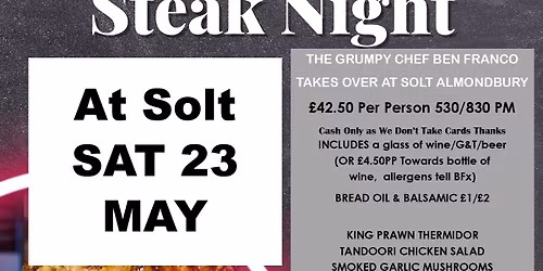 Steak Night at Solt Almondbury
