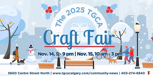 The 2025 TGCA Craft Fair