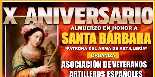 X Almuerzo en Honor de Santa B\u00e1rbara