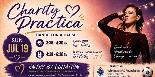 Charity Practica+Class with Lya
