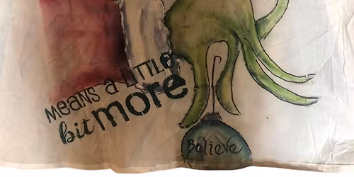 Annual Grinchmas Day Tea Towel Workshop