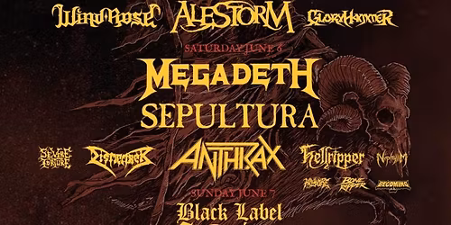 South Of Heaven at The Southern Cafe and Music Hall