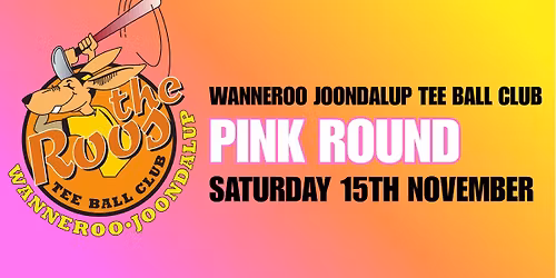 Wanneroo Joondalup Tee Ball Club Pink Round