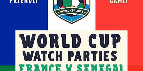 World Cup France vs Senegal at Common Space Brewery