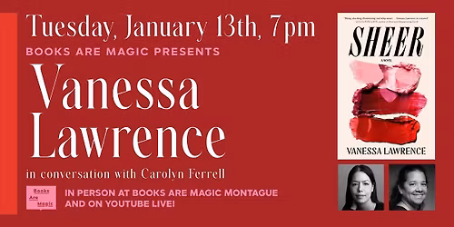In-Store: Vanessa Lawrence: Sheer w\/ Carolyn Ferrell