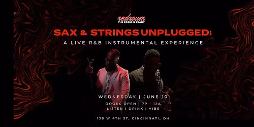 Sax & Strings Unplugged: A Live R&B Instrumental Experience