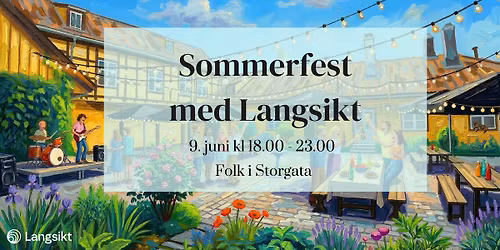Sommerfest med Langsikt