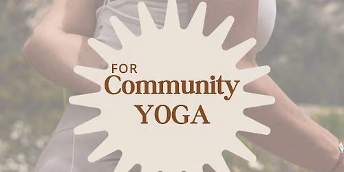 Community: Pay what YOU can Vinyasa Flow