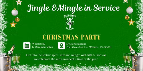 SOLA Lions Club Christmas Party