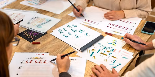 Modern Calligraphy and Gift Tag Lettering for Beginners with Sip & Script\u00ae