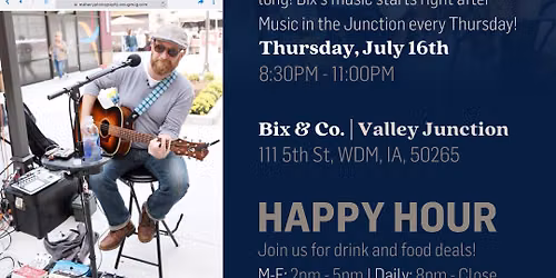 Farmers Market After Party Featuring Brian Congdon