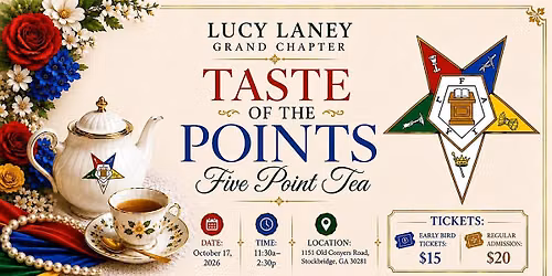 Taste of the Points Five Point Tea
