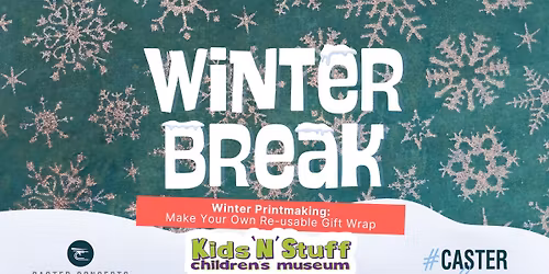 Winter Break Programs: Winter Printmaking: Make Your Own Reusable Giftwrap!