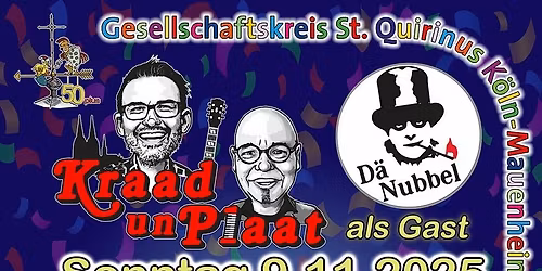 En K\u00f6lle ze Hus - Em Veedel doheim: Mitsingkonzert zum 11.11.