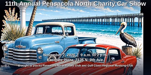 11th Annual Pensacola North Charity Car Show