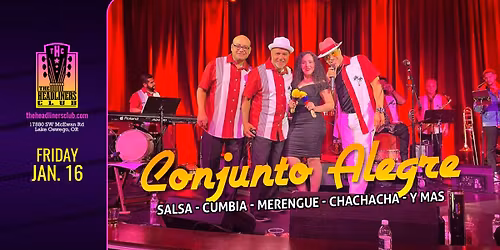 Conjunto Alegre [Hot Salsa Band] at The Headliners Club