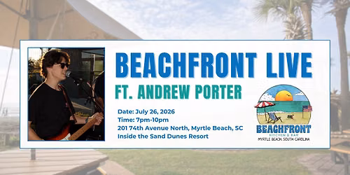 Beachfront Live ft\/ Andrew Porter