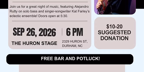 Kat Farley & Friends w\/ Alejandro Rutty