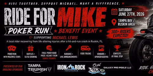 Ride For Mike Poker Run Benefit