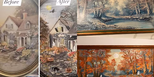 Thrifted Ghosty Paint Day