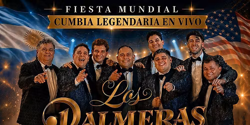 Los Palmeras Fiesta Mundial + Cumbia Legendaria Argentina en Vivo