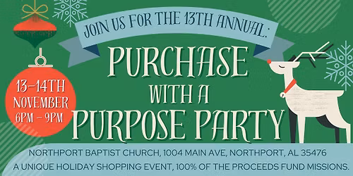 Purchase with a Purpose Party 2025