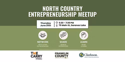 North Country Entrepreneurship Meetup - Saranac Lake
