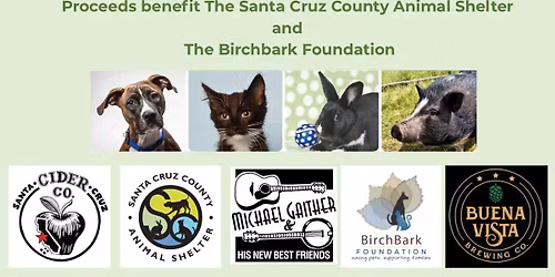 Third Annual Music for the Animals (Santa Cruz Cider Co. & Buena Vista Brewing Company)