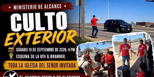 Culto exterior CRISTO VIENE