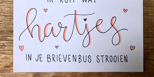 Workshop - Wenskaarten maken (GENK)