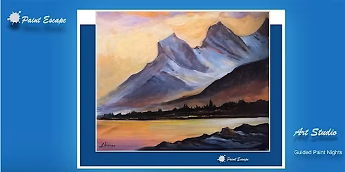 Paint Night- Three Sisters Sunset