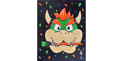 Artsy Bowser Fun - Paint and Sip in Houston | Classpop!\u2122