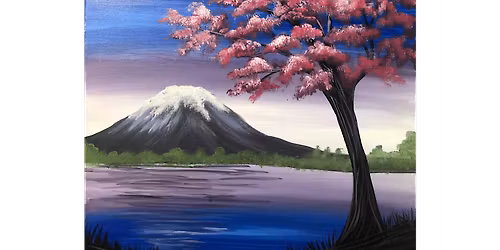 Dusk at Mt. Fuji - Paint and Sip in Tyler | Classpop!\u2122