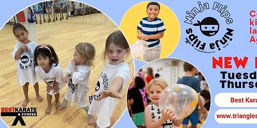Ninja Flips (martial arts for ages 3-5)