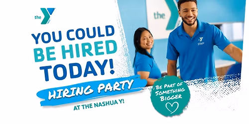 YMCA HIRING PARTY!