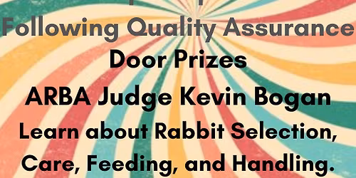 Madison County 4-H Rabbit Clinic