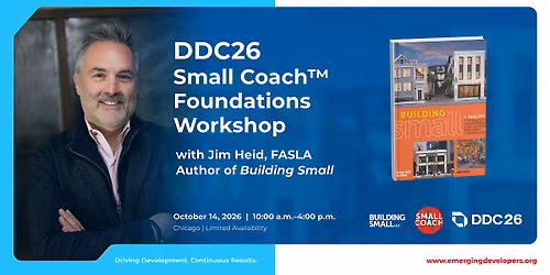 DDC26: Small Coach\u2122 Foundations Workshop with Jim Heid