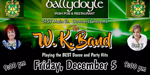 The Whiskey Kitten Band at Ballydoyle's Irish Pub Downers Grove