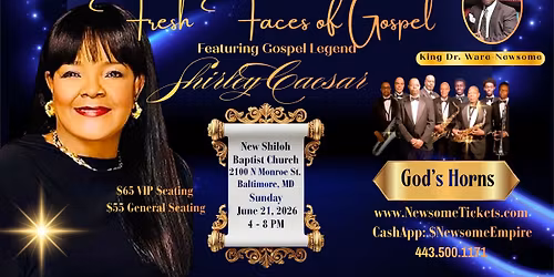 Pastor Shirley Caesar Father's Day Concert Baltimore, Maryland