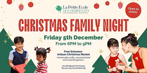 La Petite Ecole HCMC - Christmas Family Night
